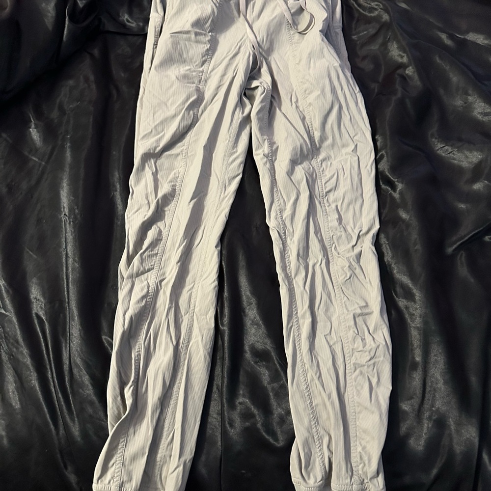 Woman’s Lululemon Light Gray Dance Studio Joggers